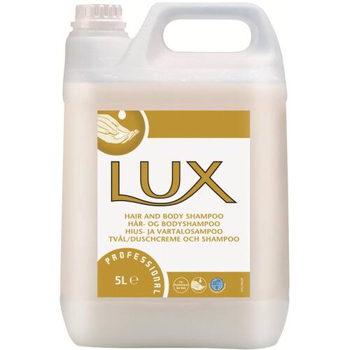 Lux Duschtvål och Shampoo Professional 2-in-1 dunkbehållare 5 L