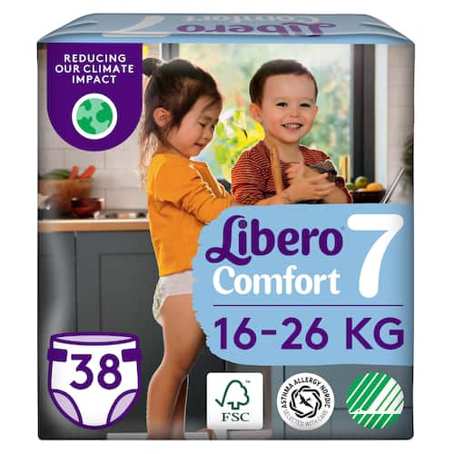 Libero Blöja Comfort S7 16-26kg