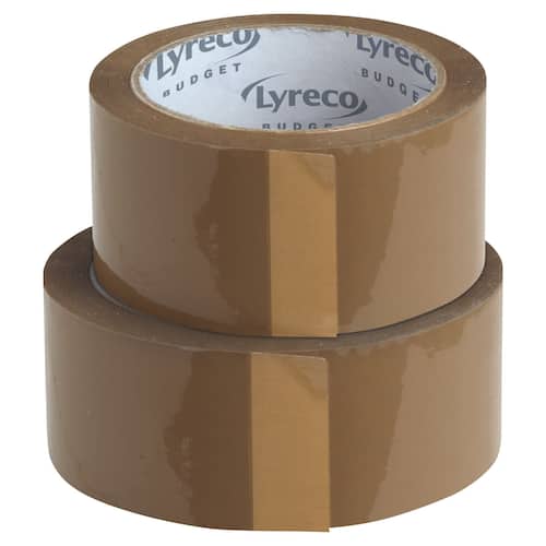 Lyreco Packtejp PP 50mmx100m brun