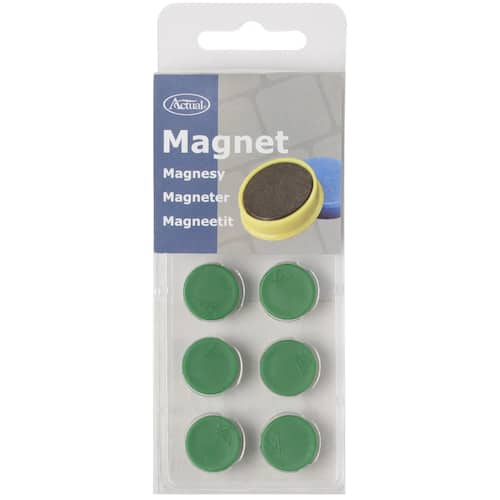 Actual Magnet 16mm grön
