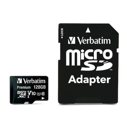 Verbatim Minneskort Micro SDXC 128GB C10