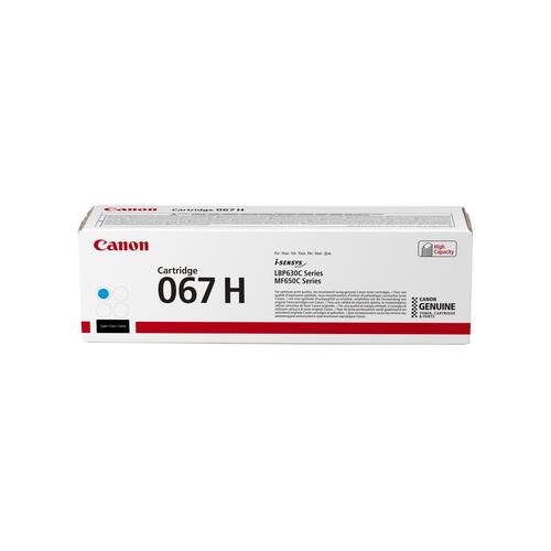 Canon Toner 067H 2,35K cyan