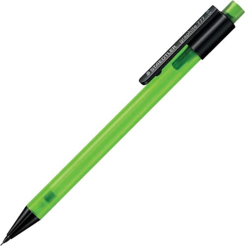 Staedtler Stiftpenna Graphite 777 0,5 mm B-stift grön pennkropp
