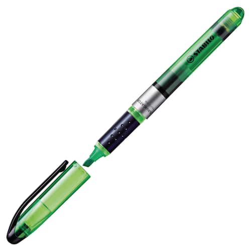 STABILO Överstrykningspenna NAVIGATOR® grön snedskuren spets 1 + 4 mm 545/33
