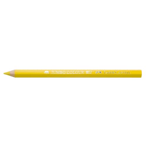 Faber-Castell Färgpenna Jumbo sexkantig pennkropp gult stift