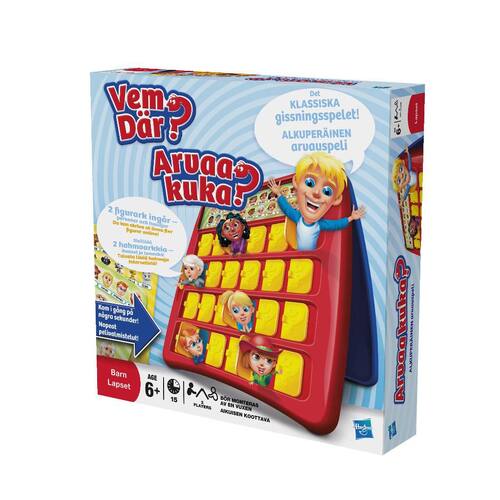 Läs mer om Hasbro Games Spel Vem där