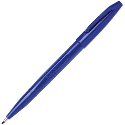 Läs mer om Pentel Fiberpenna S520-C Sign Pen blå