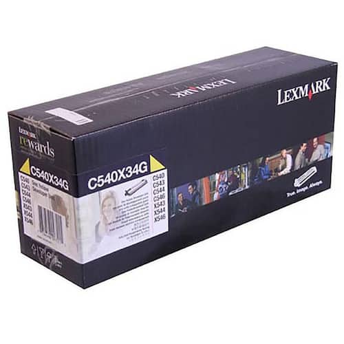 Lexmark Framkallningssats, gul, C540X34G