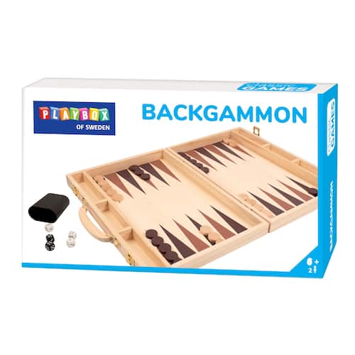Läs mer om PLAYBOX Backgammon