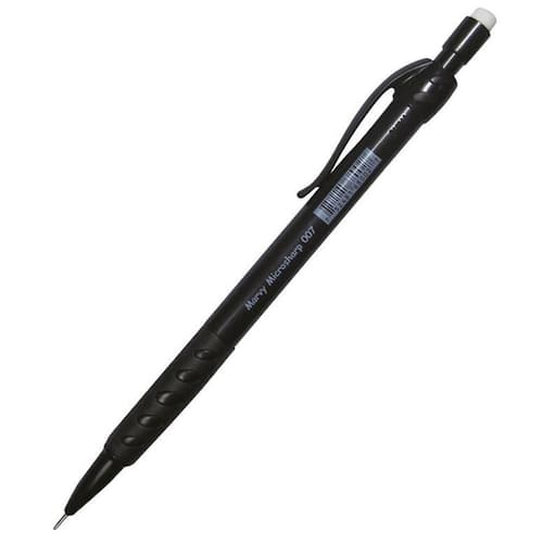 Marvy Stiftpenna Microsharp 0,7 mm stift pennkropp med greppzon svart