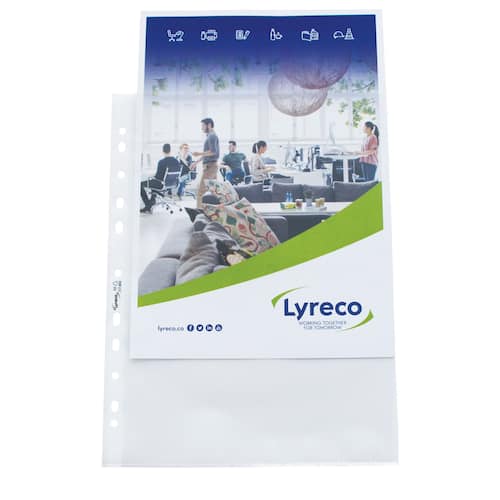 Lyreco Plastficka A4 0,08 präg