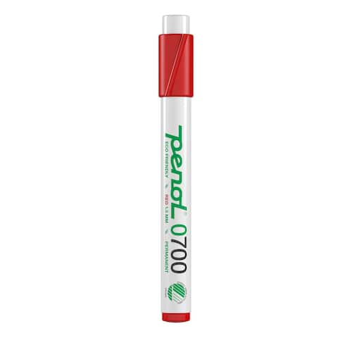 PENOL Märkpenna 0-700 perm 1,5mm röd
