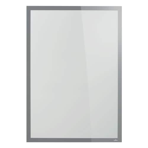 Durable Dubbelsidig skyltram DURAFRAME® Poster Sun magnetisk 700 x 1 000 mm silver