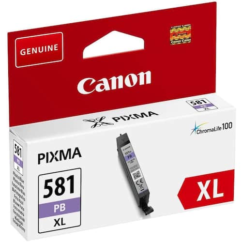 Canon CLI-581PB – XL-bläckpatron Photo Blue hög kapacitet 8,3 ml