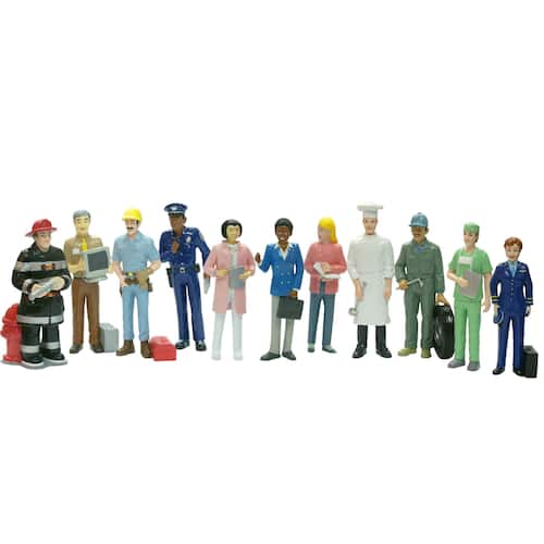 Miniland Sysselsättningsfigurer för pedagogiska ändamål 11 dockor vinyl