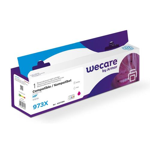 Wecare Bläckpatron 973X magenta