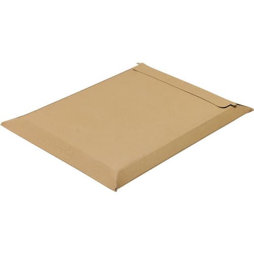 Pressel Karton-Versandtasche mit Haftklebeverschluss und Aufreißfaden, 265x210x-35mm, braun, 100 Stück Artikelbild Secondary1 L
