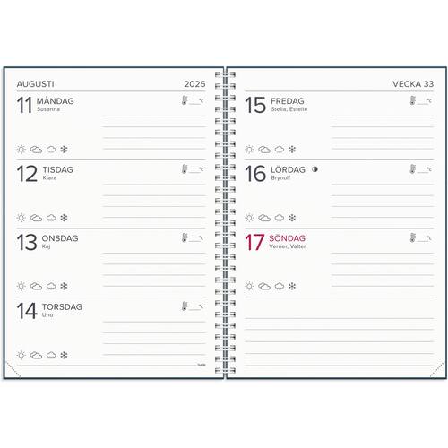 Burde Kalender 2025 XLkalendern Lyreco®