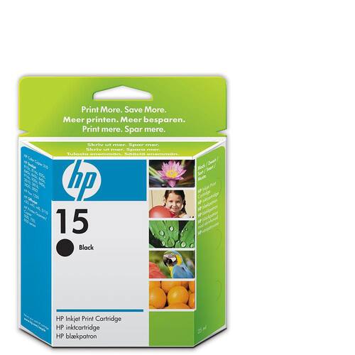 HP Original Tintenpatronen HP 15, C6615DE, Schwarz Artikelbild