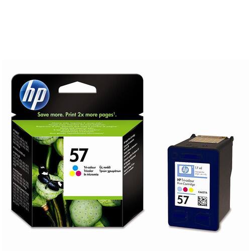 HP Original Tintenpatronen HP 57, C6657AE, 3-Farbig Artikelbild
