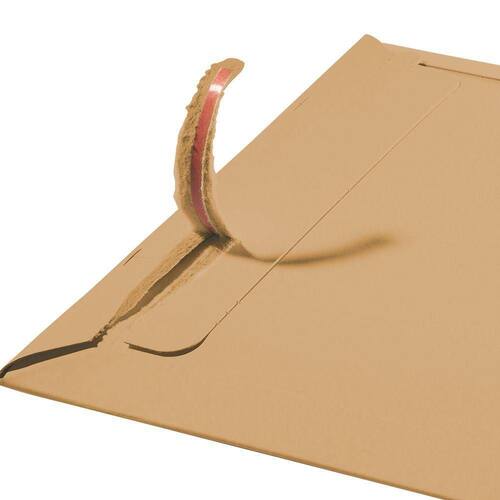 Pressel Karton-Versandtasche mit Haftklebeverschluss, Braun, 450x315mm, 50 Stück (vorher Art.Nr. 944) Artikelbild Secondary2 L