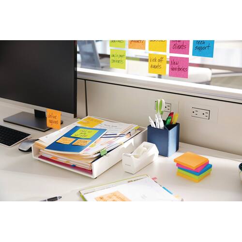Post-it® Haftnotizen SuperSticky, liniert, 2-farbig, 127x203 mm, 2x45 Blatt Artikelbild Secondary3 L