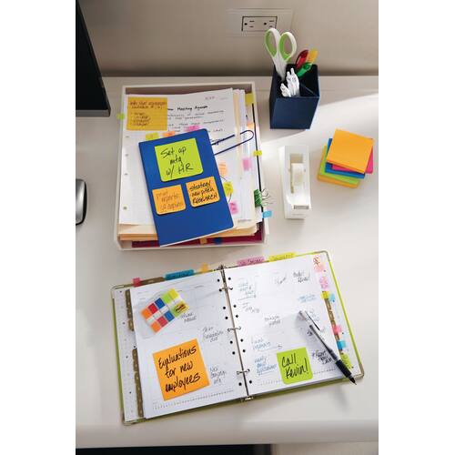 Post-it® Haftnotizen SuperSticky, liniert, 2-farbig, 127x203 mm, 2x45 Blatt Artikelbild Secondary4 L