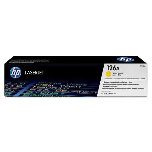 HP Original Toner, HP 126A, CE312A, Gelb Artikelbild