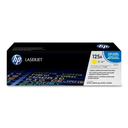 HP Original Toner, HP 125A, CB542A, ColorSphere, Gelb Artikelbild