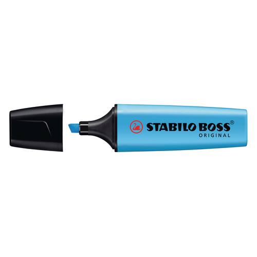 STABILO Boss Text-Marker, Blau Artikelbild Secondary4 L
