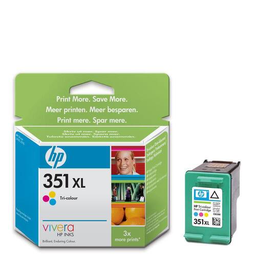HP Original Tintenpatronen HP 351 XL, CB338EE, 3-Farbig Artikelbild