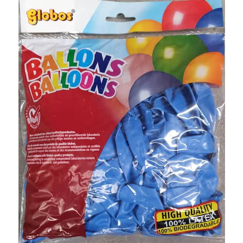 Ballonger Blåa 25cm diam produktfoto Secondary2 L