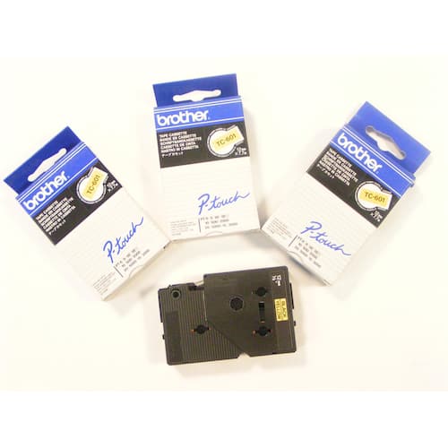 Brother Tape TZE551 24mm svart på blå produktfoto Secondary8 L