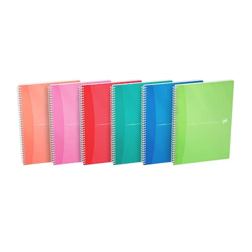 Oxford Collegeblock My Colours, liniert, A4, 90 g/m², weiß, Einbandfarbe: sortiert, 90 Blatt Artikelbild