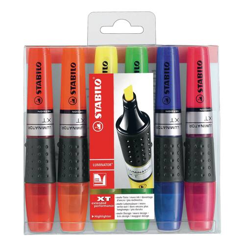 STABILO Text-Marker Luminator, Keilspitze, Etui 6 Farben Artikelbild