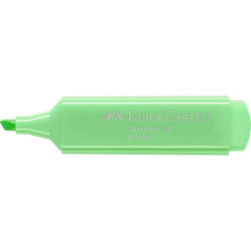 Faber-Castell Textliner 46 Pastel, Textmarker, Highlighter, Keilspitze, lichtgrün, 1 Stück Artikelbild Secondary1 L