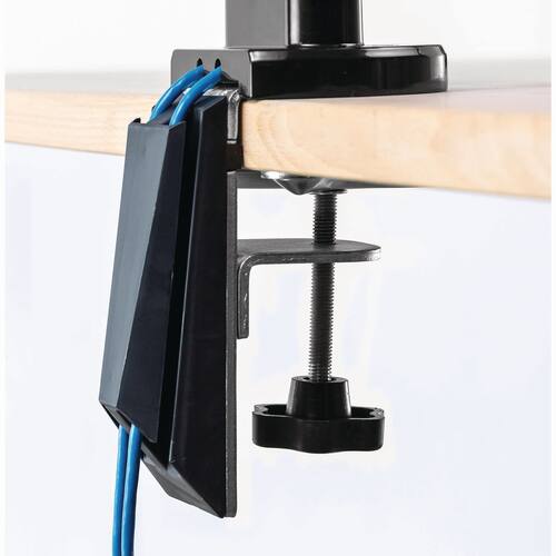 Fellowes Monitorarm Platinum Series für 2 Bildschirme, Monitorhalter, Tischhalterung, schwarz, 1 Stück Artikelbild Secondary1 L