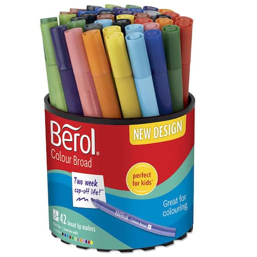 Berol Fiberpenna Colourbroad produktfoto