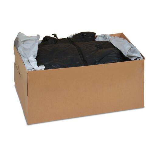 ColomPac Eurobox XL Base 300, Versandkarton mit Haftklebeverschluss ohne Deckel, mit Aufreißfaden, Außenmaß 575x387x288mm, Baun, 10 Stück Artikelbild