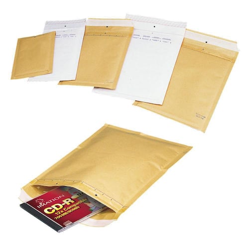 Mail Lite® Luftpolsterversandtasche, F/3, 220x330mm, braun, 10 Stück pro Packung Artikelbild Secondary2 L