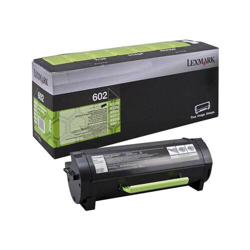 Lexmark Original Toner 602, 60F2000, Lasertoner, Tonerkartusche, Schwarz, 1 Stück Artikelbild