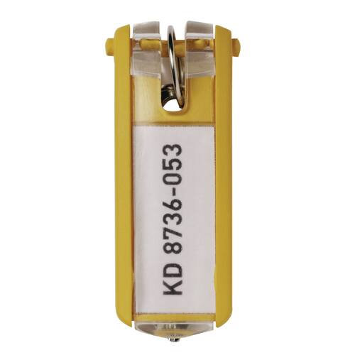 Durable Schlüsselanhänger KeyClip 1957, gelb, 6 Stück Artikelbild Secondary2 L
