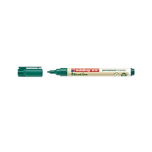 edding EcoLine 25 Permanentmarker, Marker, grün, 1 Stück Artikelbild
