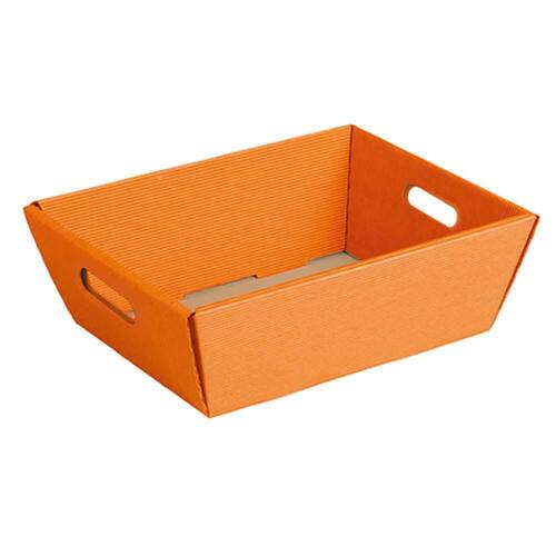 Geschenkkorb ''Brüssel'' L, Präsentkorb, orange, 370x260x120mm, 25 Stück Artikelbild