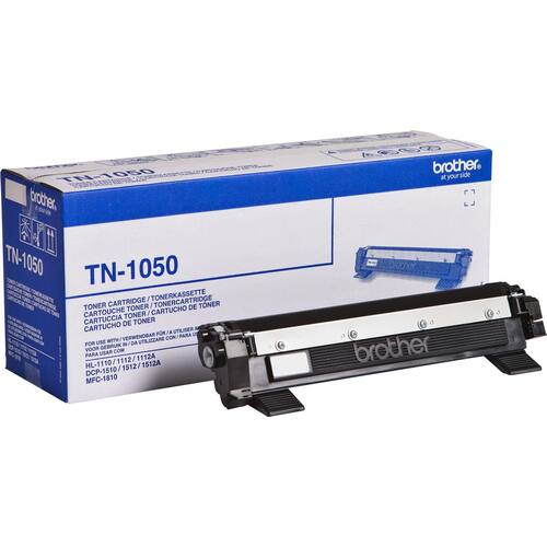 Brother Original Toner TN-1050, Lasertoner, Tonerkartusche, Schwarz, 1 Stück Artikelbild Secondary1 L