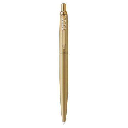Parker Jotter XL Kugelschreiber, Schaftfarbe Monochrome Gelbgold, Schreibfarbe blau, Druckmechanik, nachfüllbar, 1 Stück Artikelbild