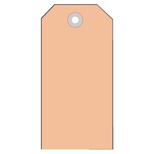 Herma Anhängezettel mit Kunststofföse, Preisschild, Produktbeschriftung, Paketanhänger, braun, 45x90mm, 1000 Stück Artikelbild