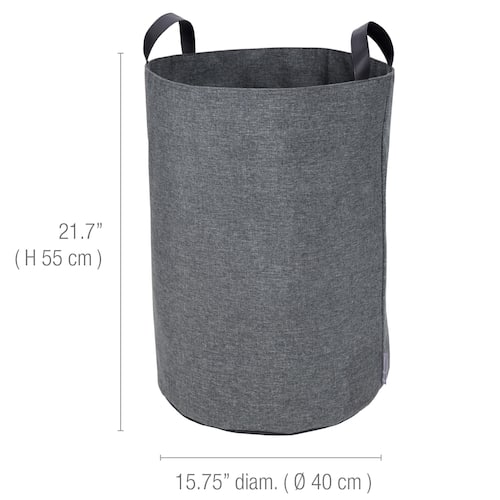 Oppbevaringspose BIGSO soft grå produktbilde Secondary1 L