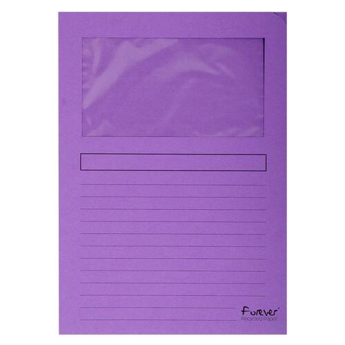 Exacompta Aktenhüllen Forever®, Sichtmappen, 120 g/m², A4, fuchsia, 100 Stück Artikelbild