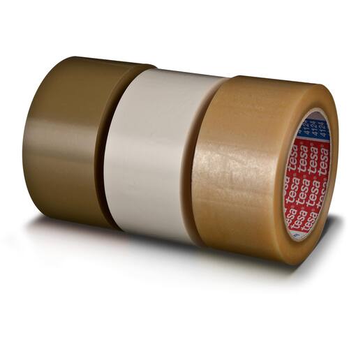 tesa® PVC-Klebeband tesapack® 4124, Packband, Transparent, 25mmx66m, 1 Rolle Artikelbild Secondary1 L